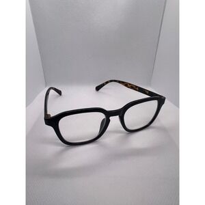 Reading Glasses‎ Black Frame Tortoise Accent Readers Mens